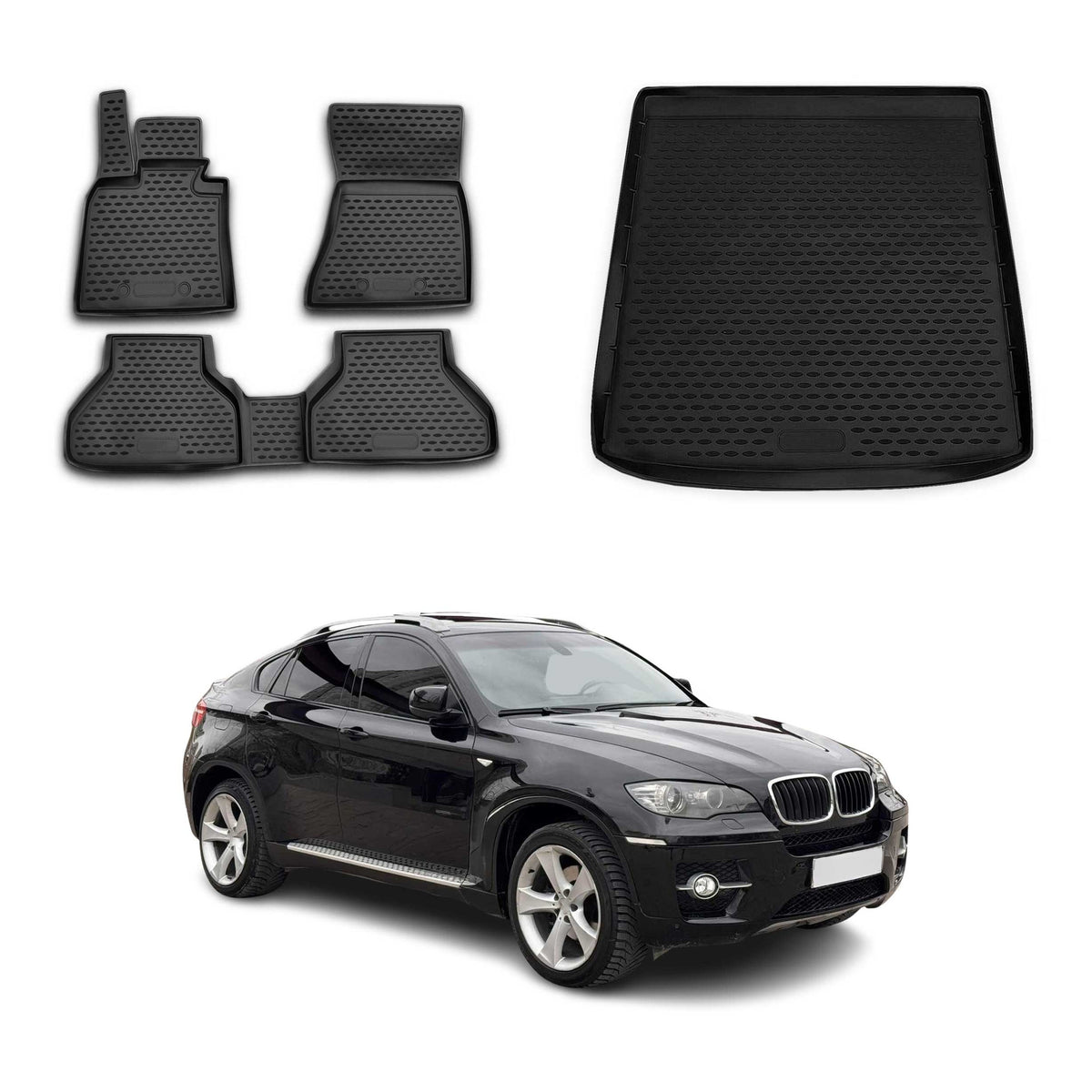 OMAC Floor Mats & Cargo Liners for BMW X6 2008-2014