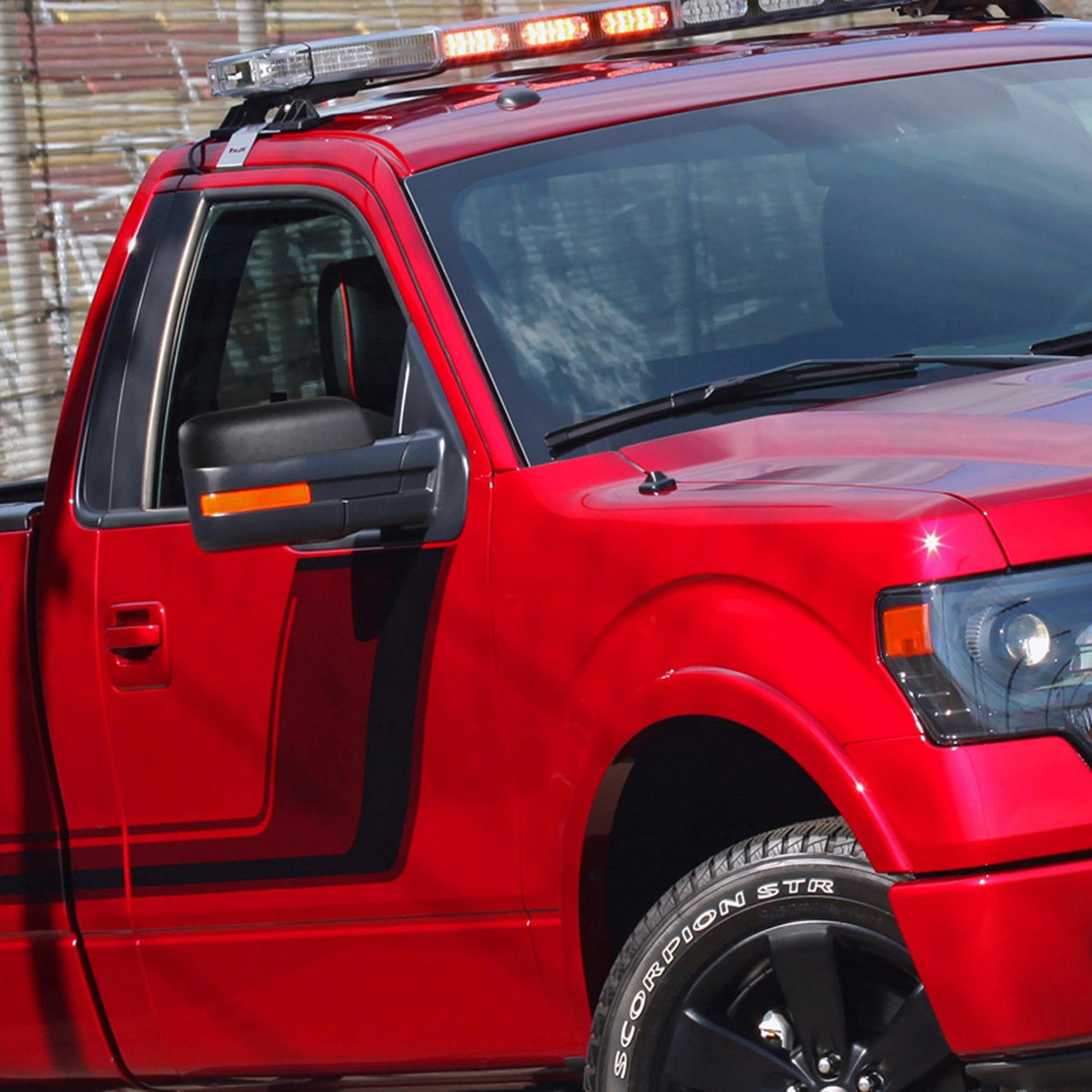 2007-2014 Ford F-150 Heated Side Mirror Amber Turn &Puddle Light Passenger