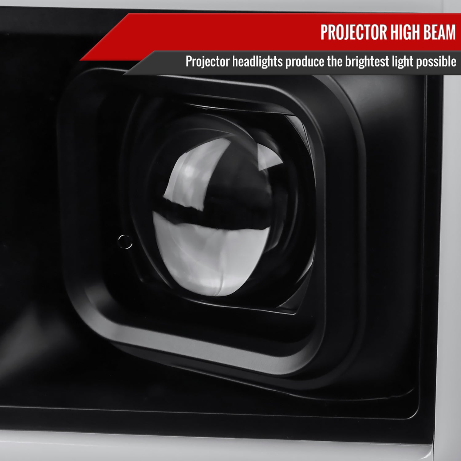 2017-2019 Ford F-250 F-350 F-450 F-550 LED C-Bar Headlights Signal Black