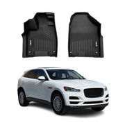 2017-2026 Jaguar F-Pace Premium Floor Mats Liners First Row Front