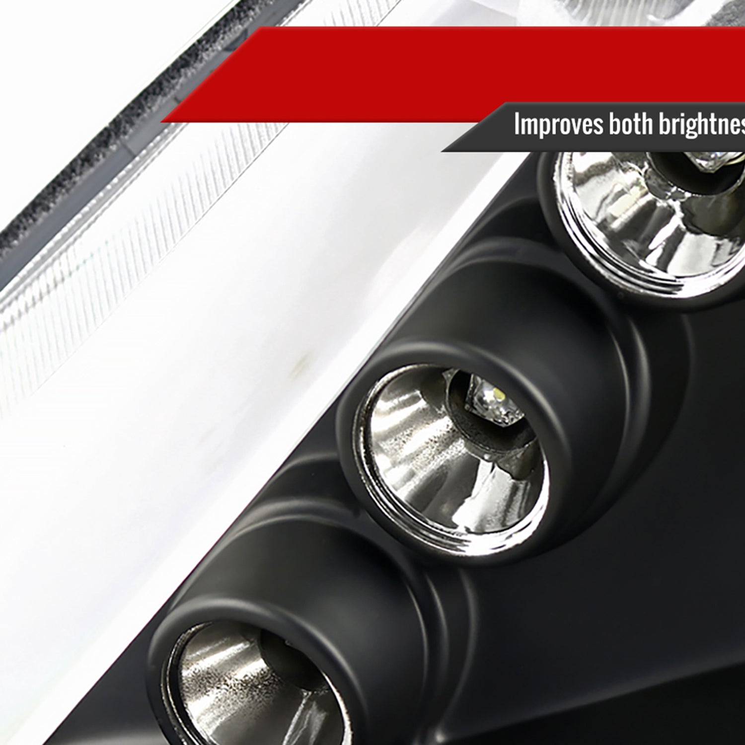 2006-2011 Honda Civic Sedan Dual Halo Projector Headlights Matte Black/Clear