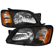 2000-2004 Subaru Legacy Brighton/2003-2006 Baja Sport Factory Headlights Black
