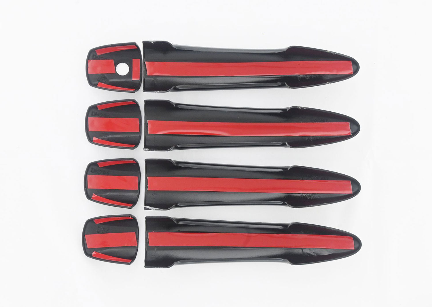 2020-2025 Nissan Sentra Door Handle Cover Gloss Black 8Pcs ABS Plastic