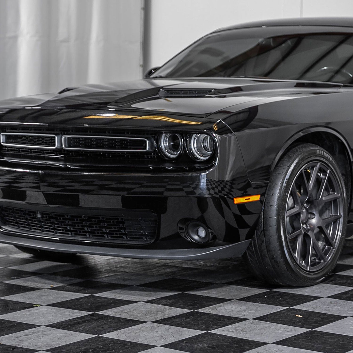 2015-2018 Dodge Challenger H11 12V/55W Projector Fog Lights Kit Chrome/Clear