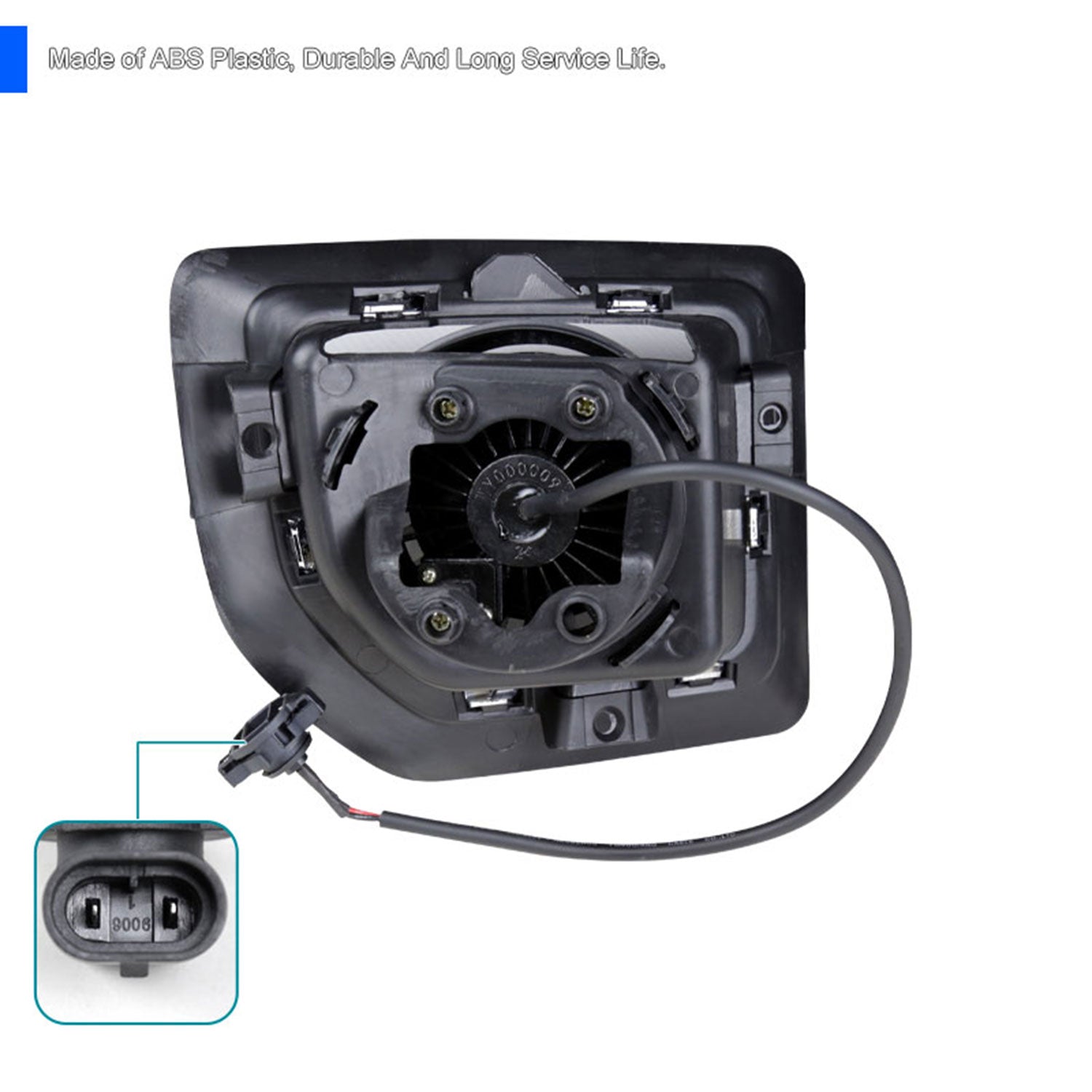 2015-2018 GMC Sierra 2500HD/3500HD 6-LED Fog Lights Kit Chrome/Clear Lens