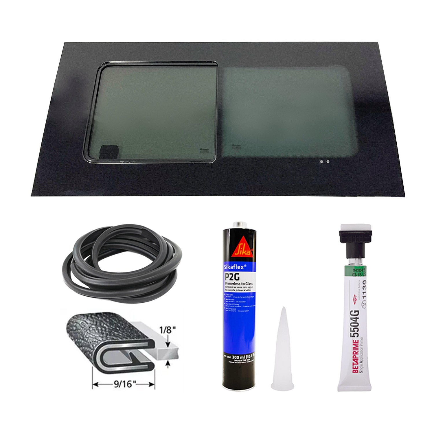 2014-2025 RAM ProMaster Window Glass Fit Kit Front Left Side L2 L3 L4