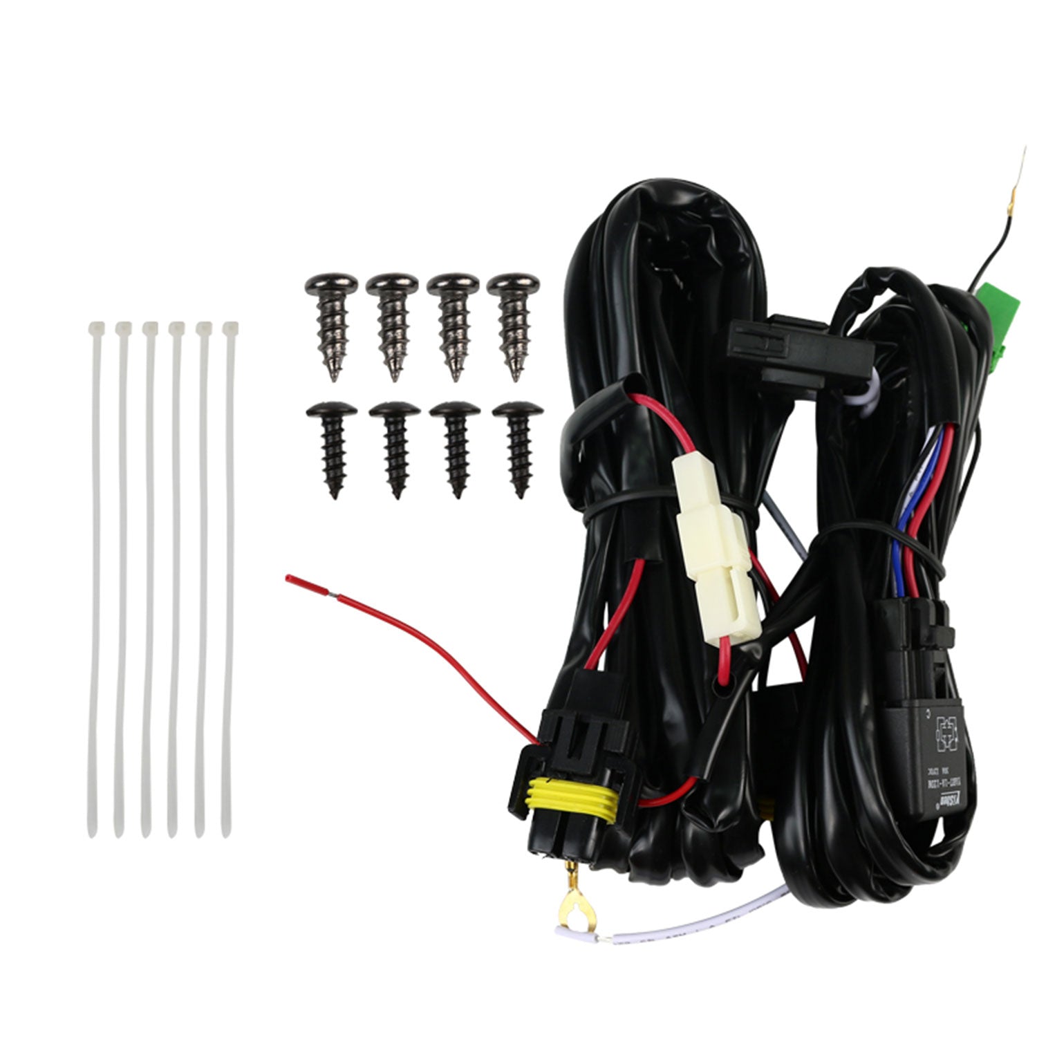 2014-2017 Lexus CT200h H16 Fog Lights Kit Chrome Housing/Clear Lens