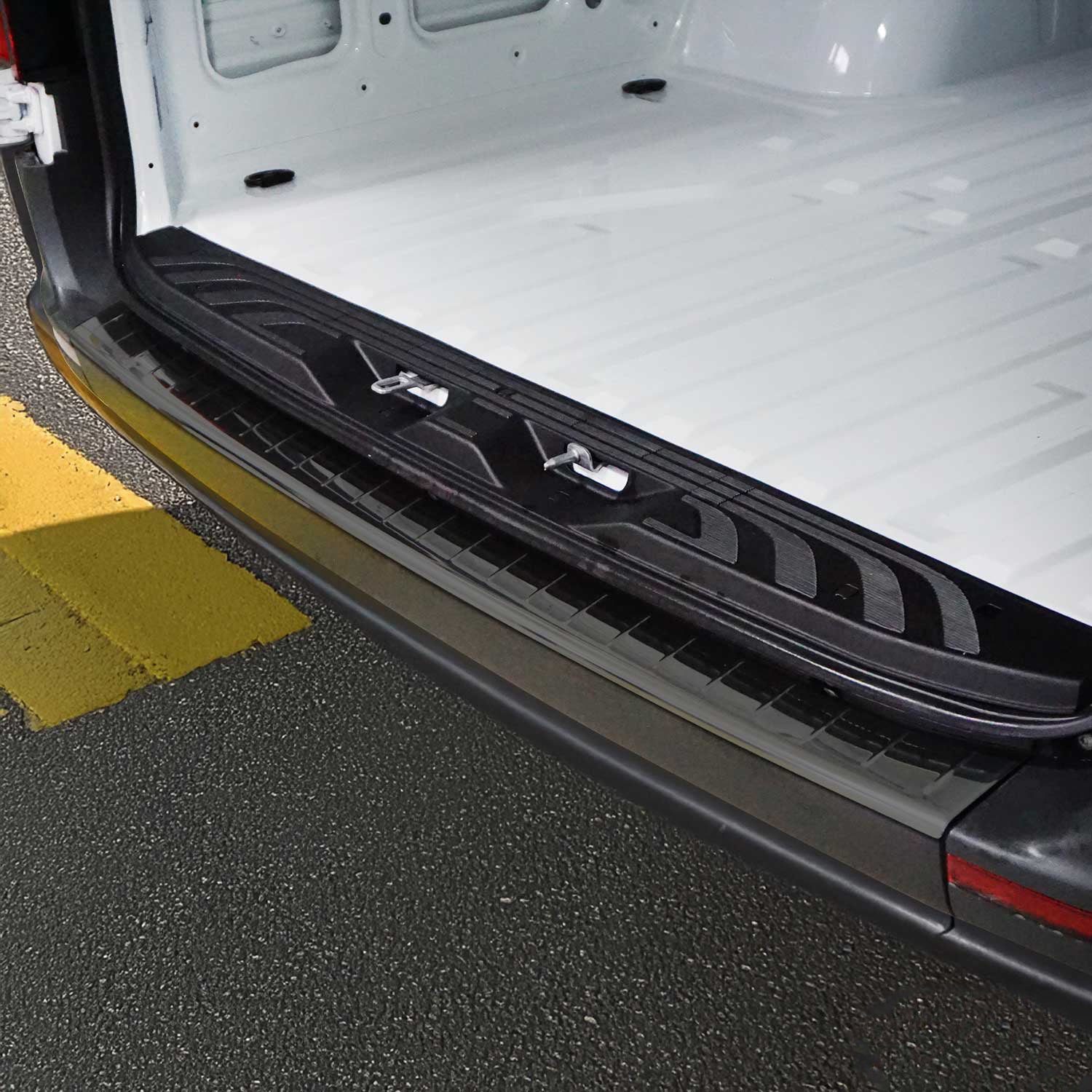 2019-2025 Mercedes Sprinter W907 910 Rear Bumper Guard Stainless Steel Dark