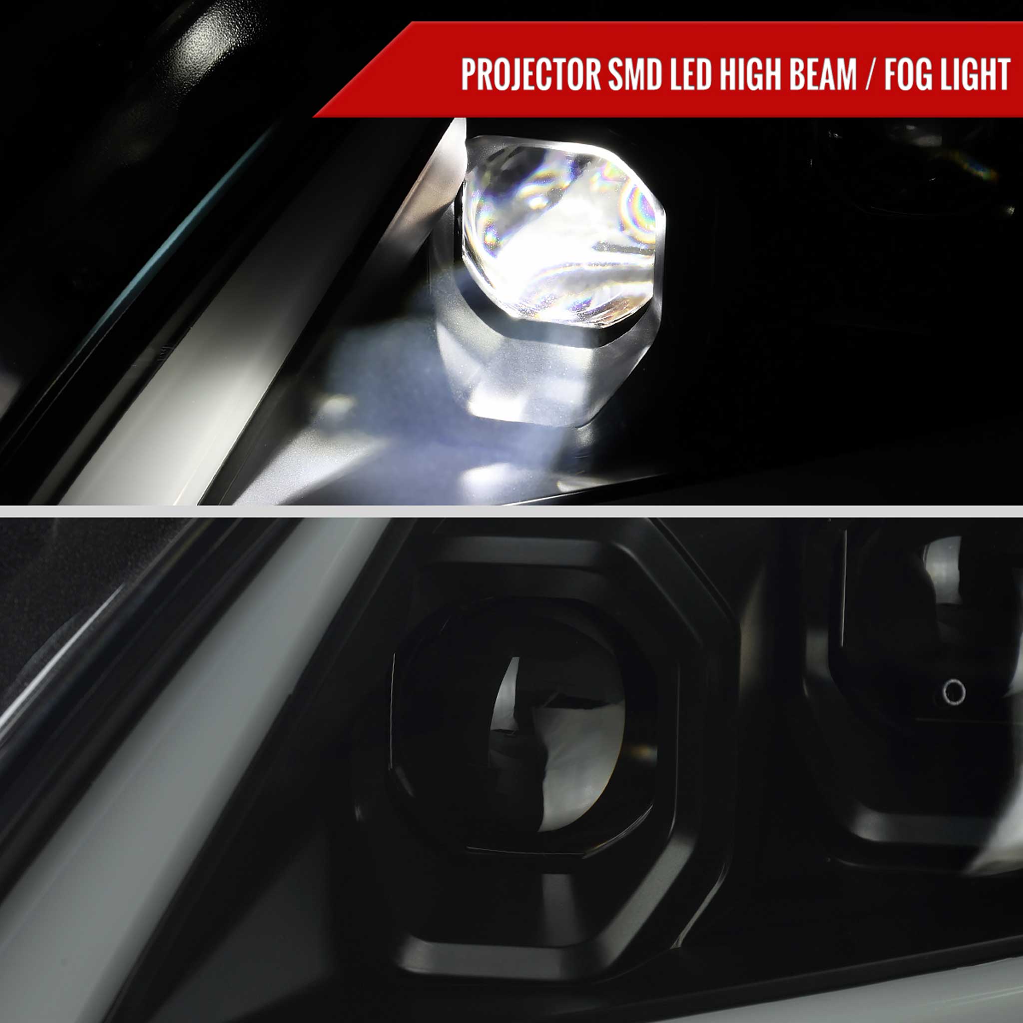 For Infiniti G37 2008-13 / Q60 Coupe 2014-15 LED Turn Signal Full LED Triple Headlights Matte Black Housing Smoked Lens