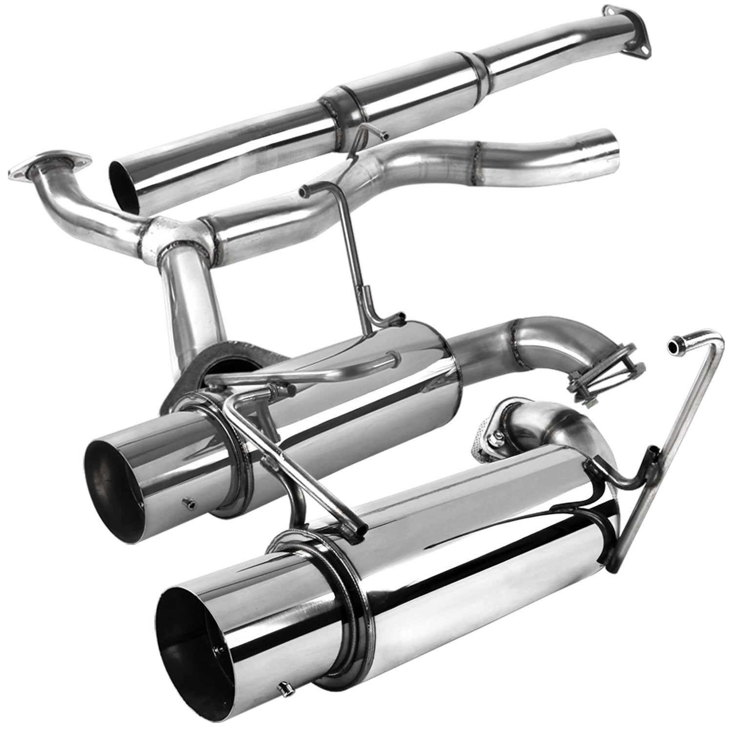 2008-2014 Subaru Impreza WRX STI Sedan Steel N1 Dual Catback Exhaust System