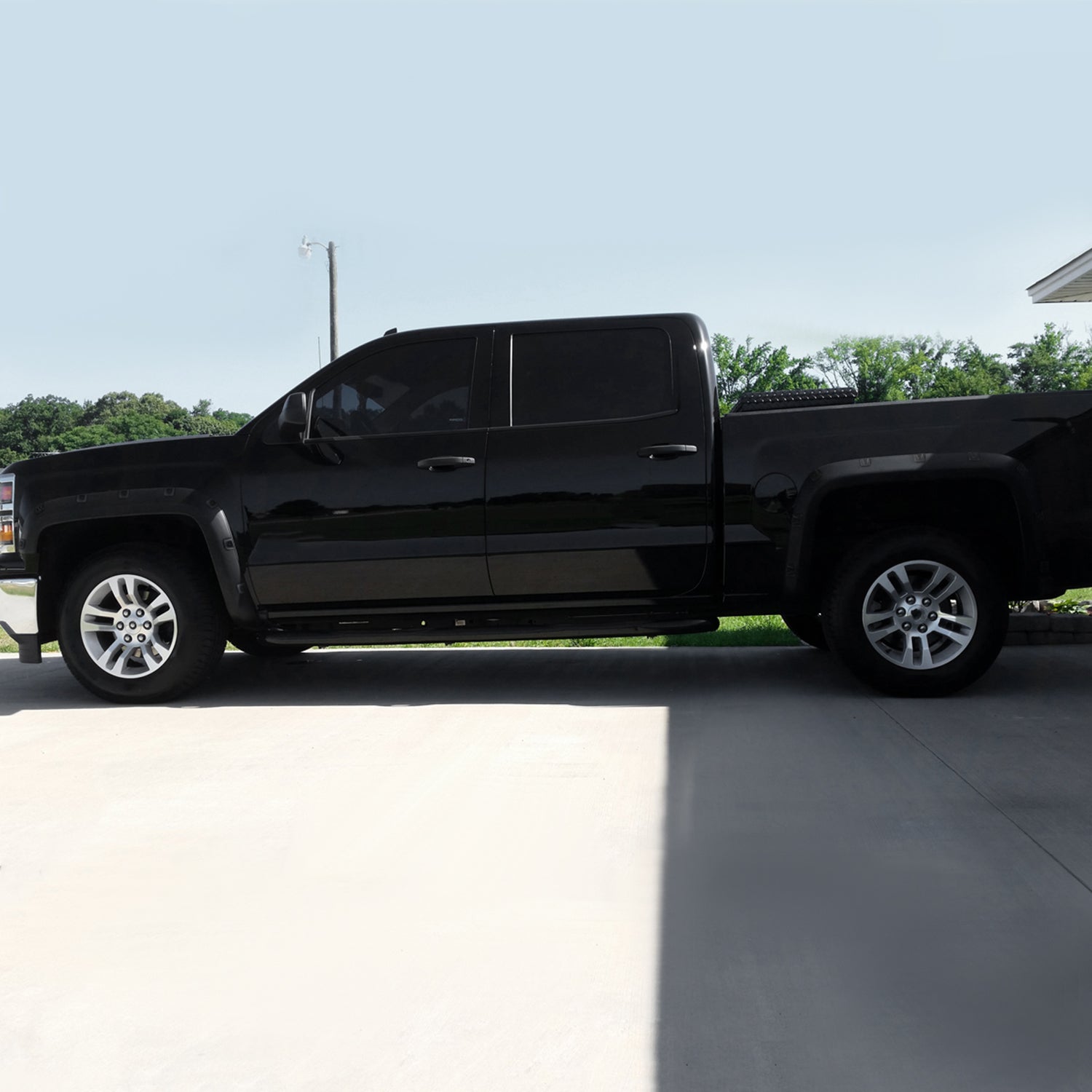2014-2018 Chevy Silverado 2500HD 3500HD Fleetside Rivet Style Fender Flares