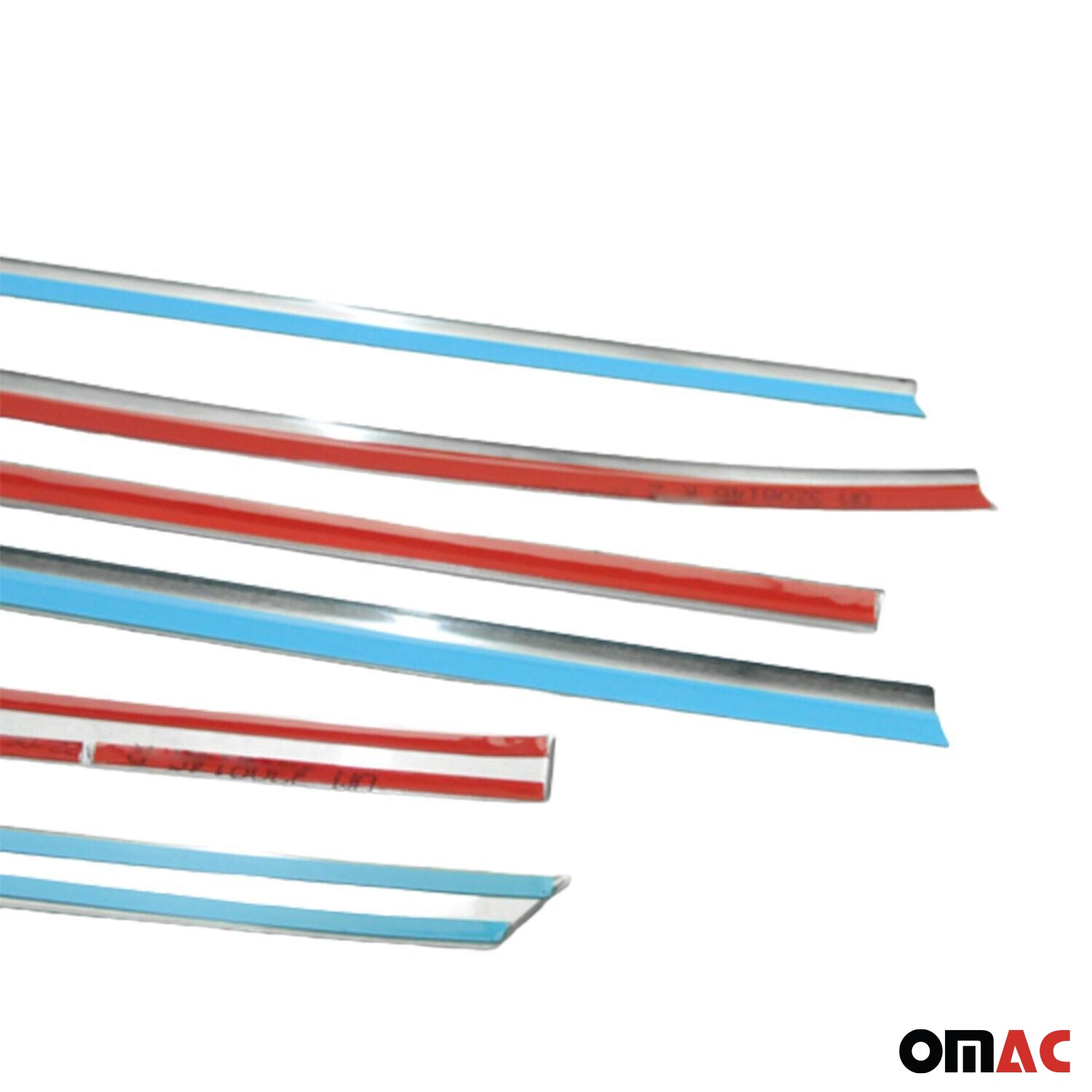 2010-2015 Hyundai Tucson Window Molding Trim Streamer Stainless Steel Silver 10 Pcs