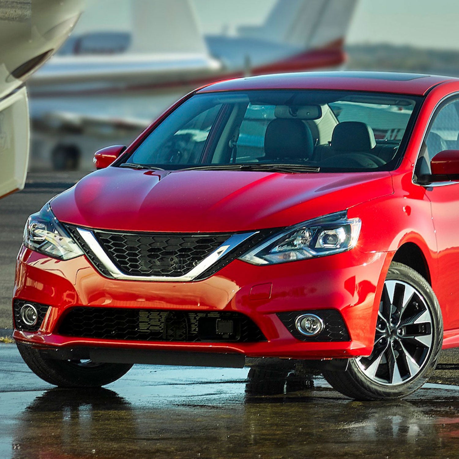 2016-2018 Nissan Sentra H11 Fog Lights Kit Chrome Housing/Clear Lens