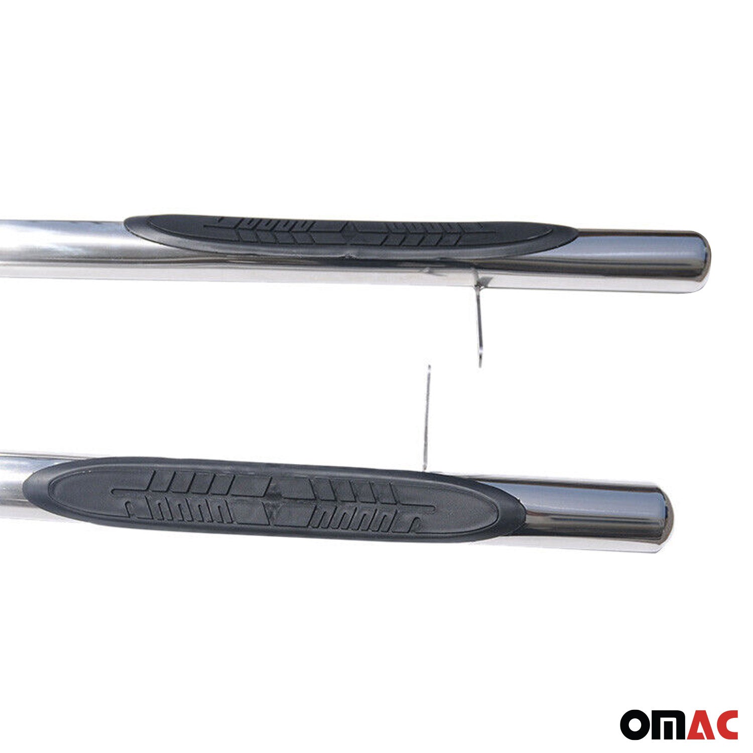 2016-2024 Mercedes Metris L1 L2 Running Boards Side Steps Silver