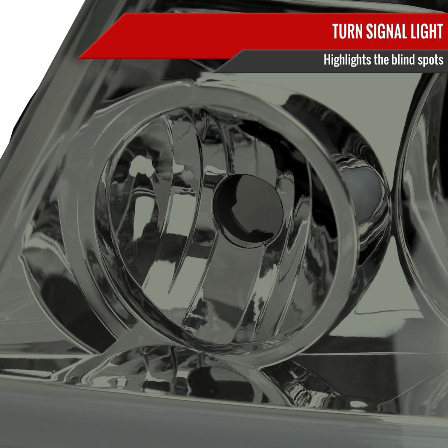 2004-2008 Ford F-150/06-2008 Lincoln Mark LT Projector Headlights LED Bar Smoke