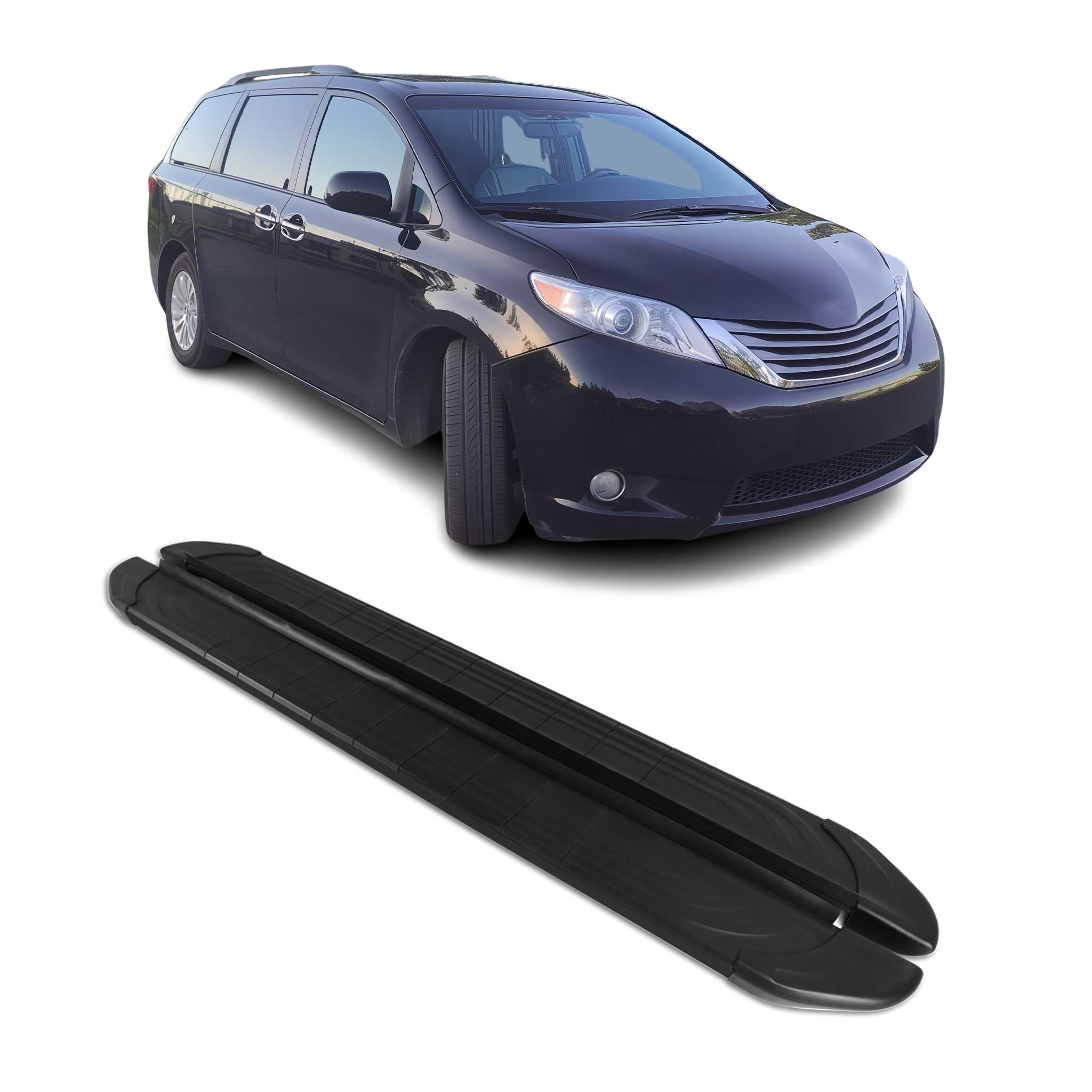2011-2020 Toyota Sienna Nerf Bar Side Step Running Boards Alu 2x