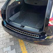 2018-2020 Buick Regal TourX Rear Bumper Sill Cover Guard Stainless Steel Carbon Foiled