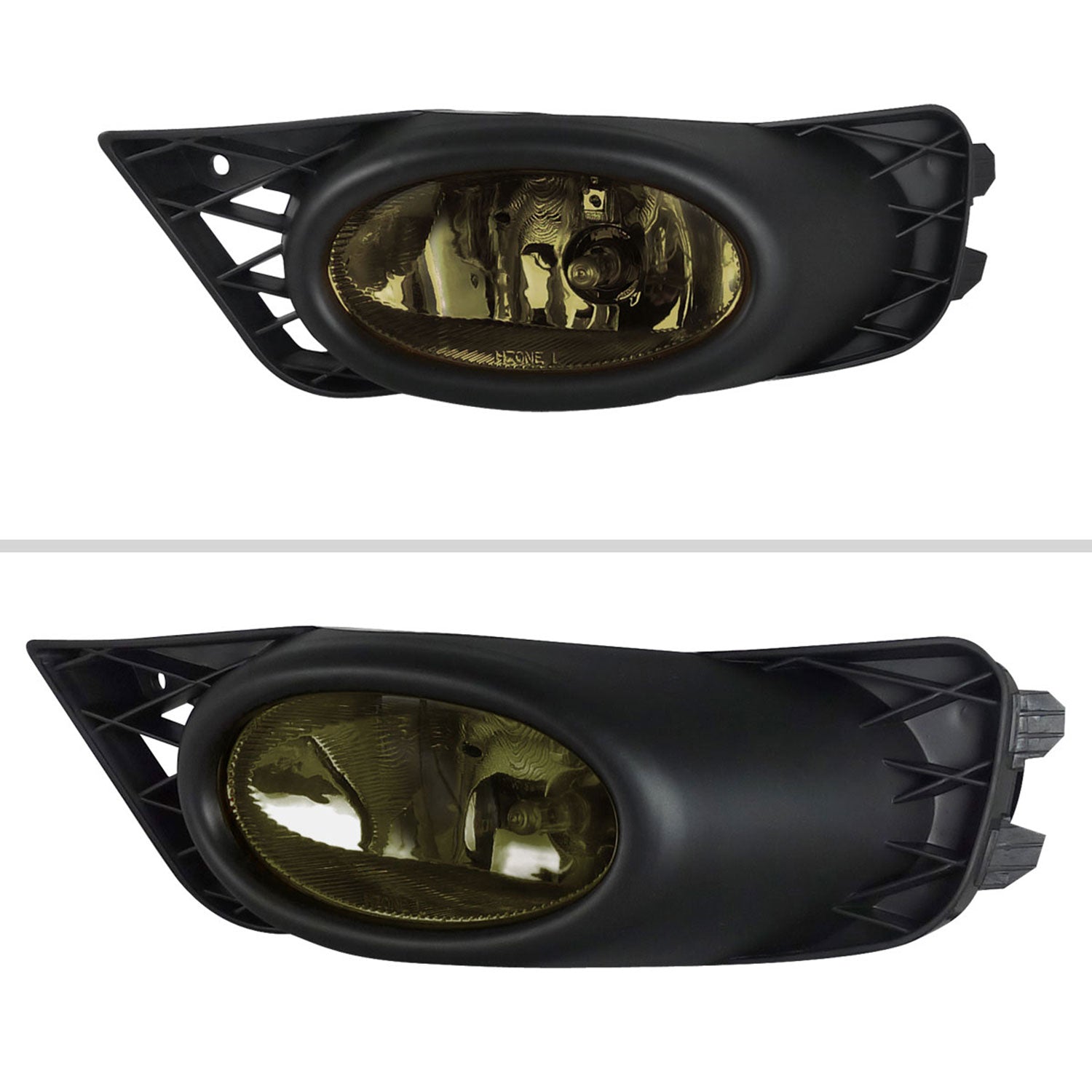 2009-2011 Honda Civic Sedan H11 Fog Lights Chrome Housing/Smoke Lens