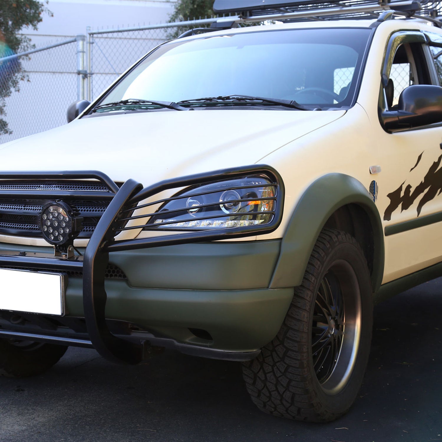 2002-2005 Mercedes Benz W163 ML Class Projector Headlights SMD LED Light Black