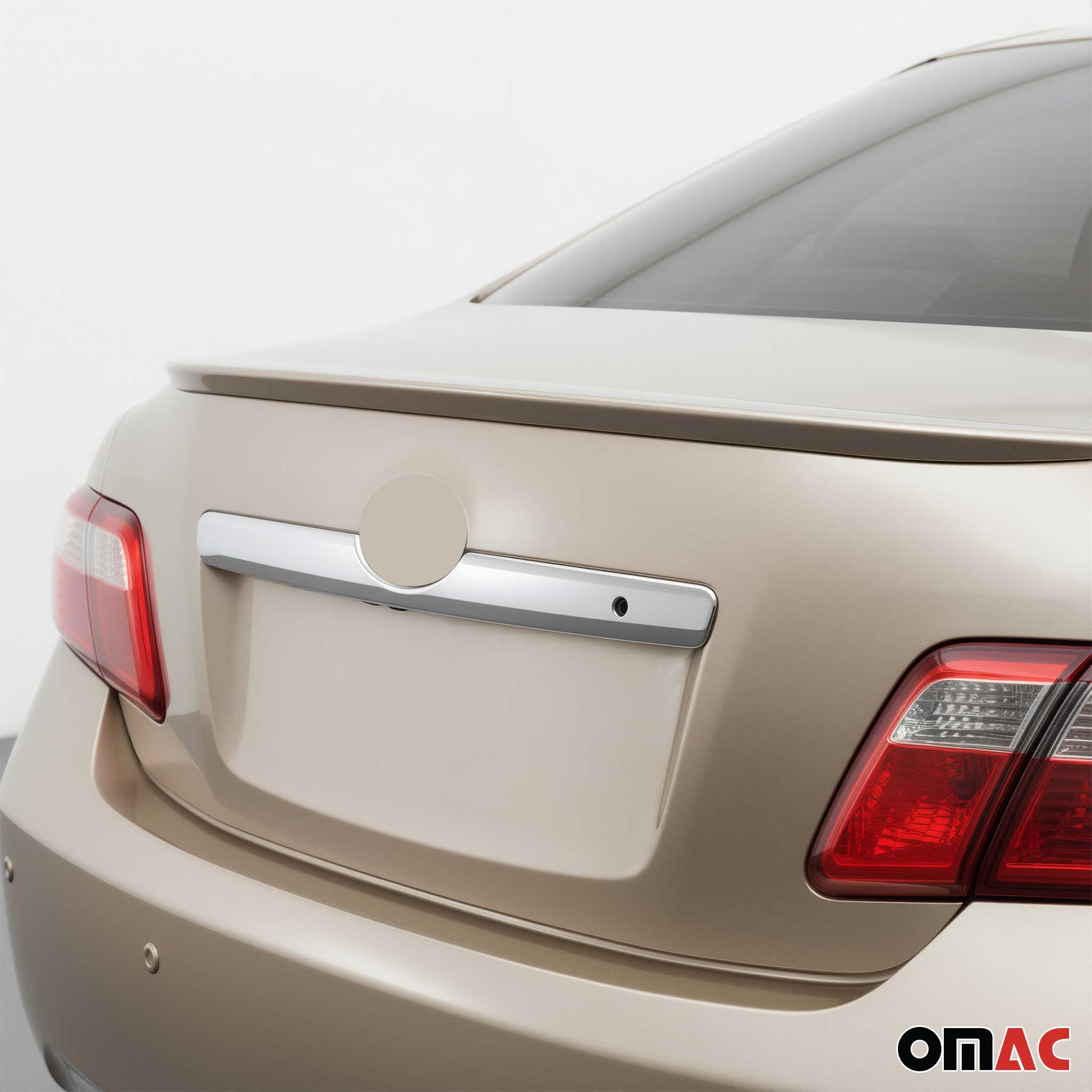 2007-2011 Toyota Camry Trunk Tailgate Door Handle Cover Brushed Stainless Steel Silver