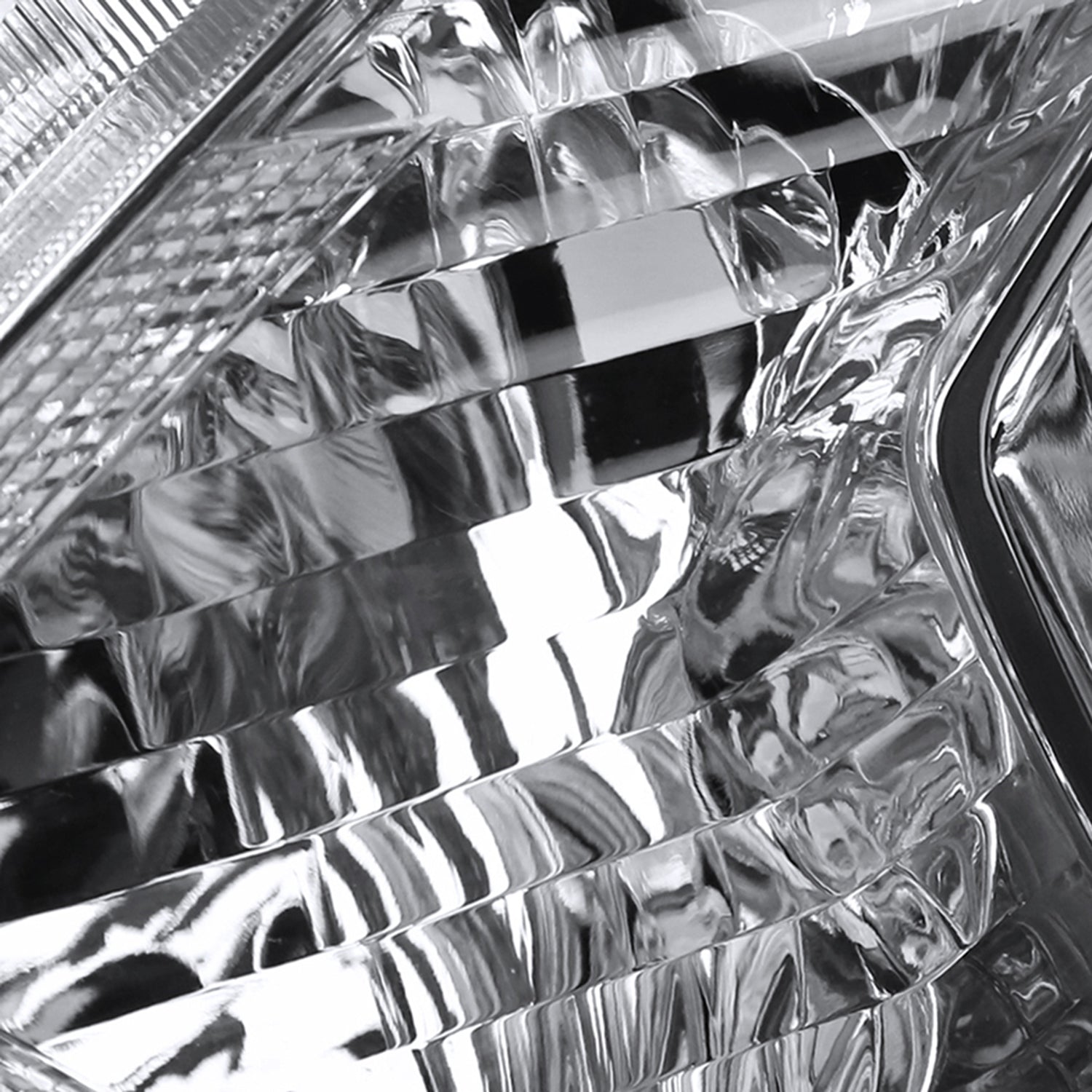 2016-2018 Honda HR-V Crystal Headlights w/ Amber Reflectors Chrome/Clear Lens