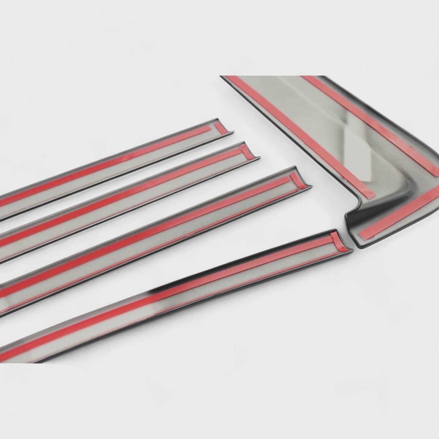 2021-2024 Chevrolet Tahoe Window Trim Set Gloss Black 6Pcs ABS Plastic