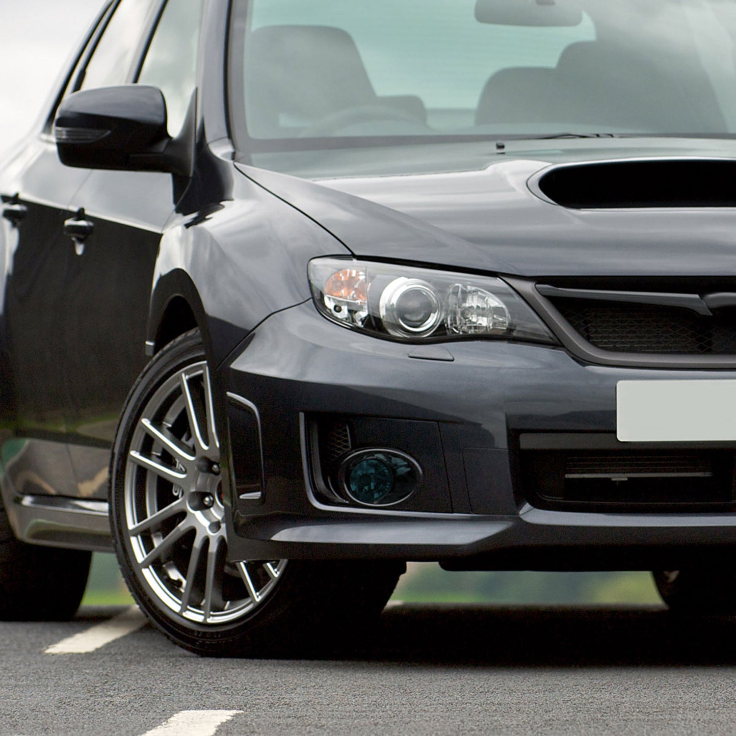 2008-2011 Subaru Impreza WRX 9006 HB4 Fog Lights Kit & Switch Chrome/Smoke