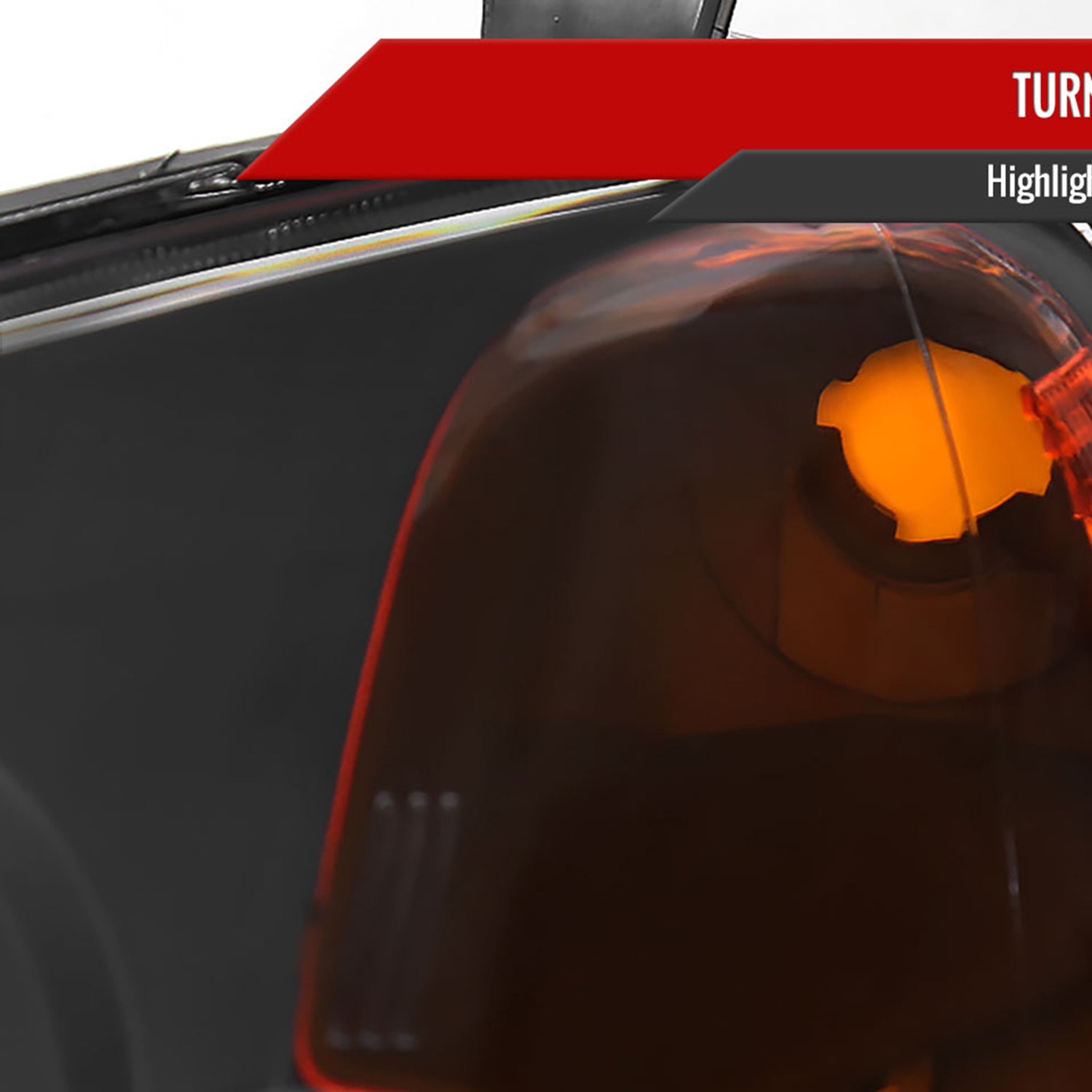 2001-2003 Honda Civic Projector Headlights w/ H1 Bulbs Matte Black/Clear Lens