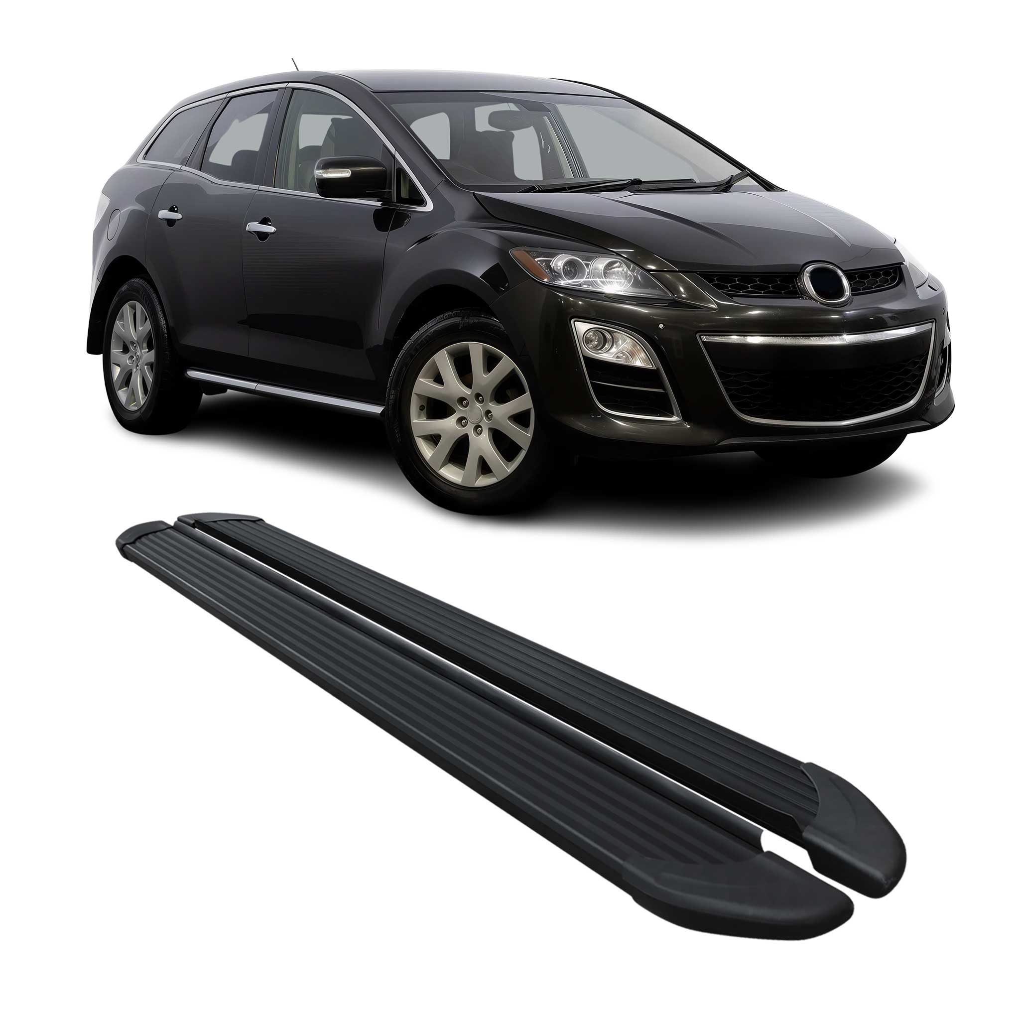 2007-2012 Mazda CX-7 Running Boards Side Steps Black