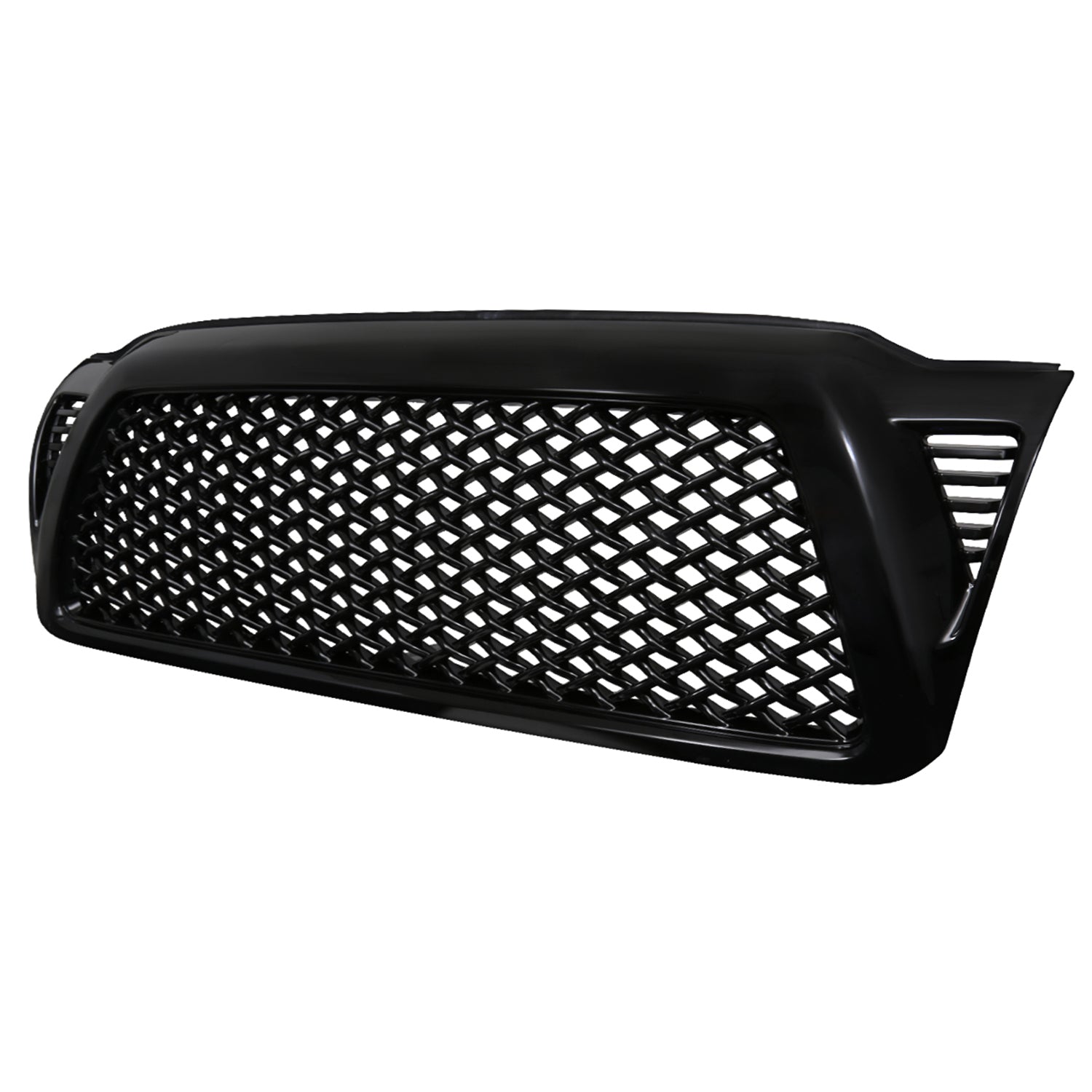 2005-2011 Toyota Tacoma Glossy Black ABS Honeycomb Mesh Grille