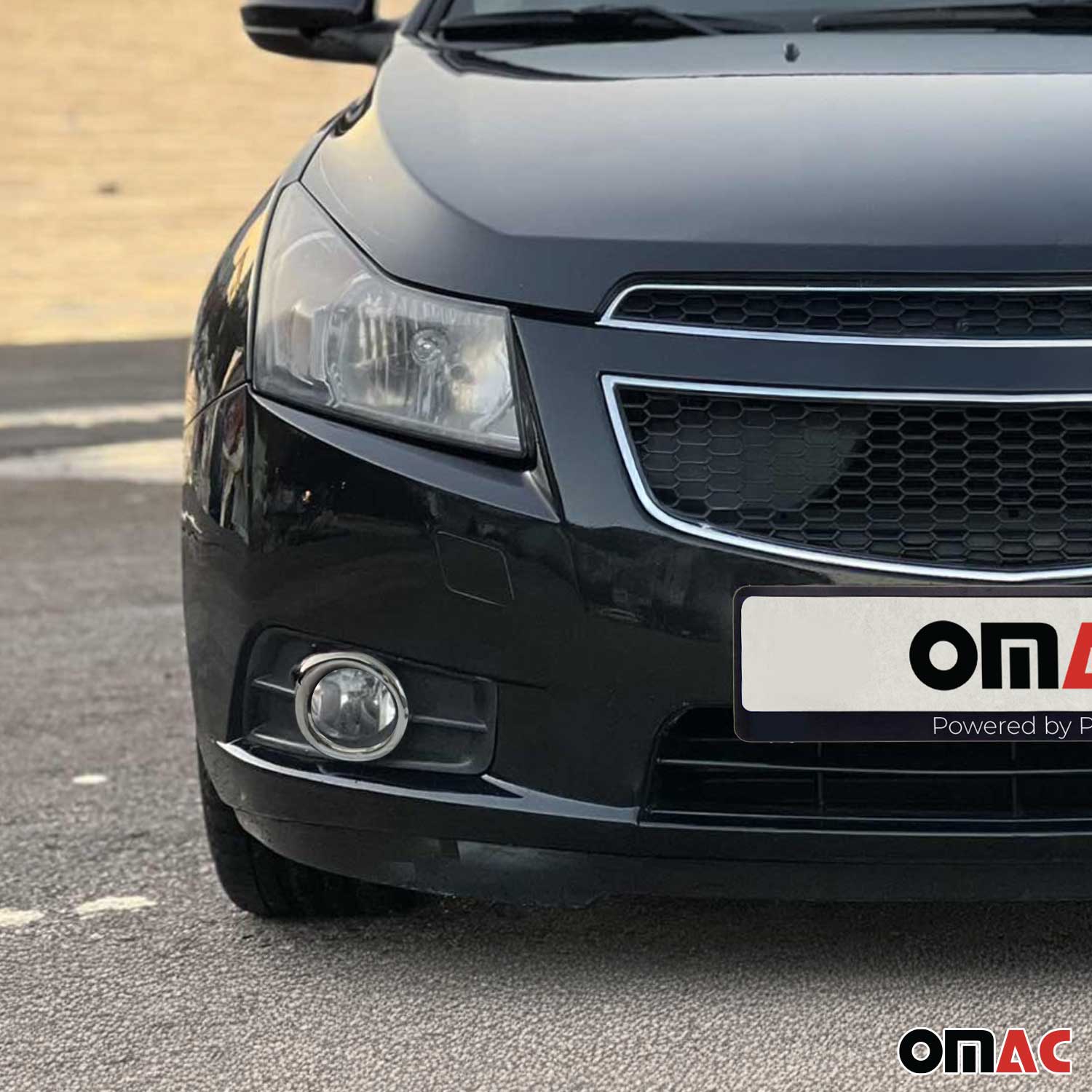 2011-2015 Chevrolet Cruze Sedan Fog Light Lamp Bezel Cover Stainless Steel