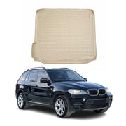 2007-2013 BMW X5 E70 Cargo Liner Trunk Mat All Weather Beige