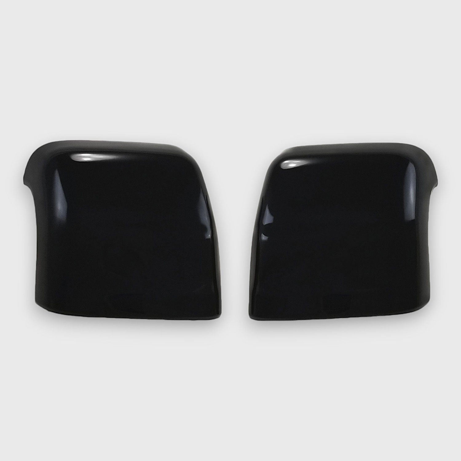 2016-2024 Nissan Titan XD Mirror Cover Caps Gloss Black 2Pcs ABS Plastic