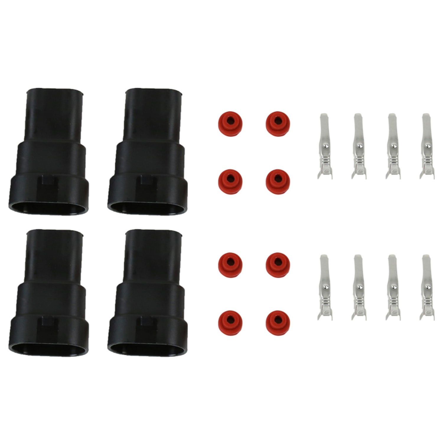 Universal 10' 12 Gauge Fog Lights Wiring Harness w/ 4 Connectors