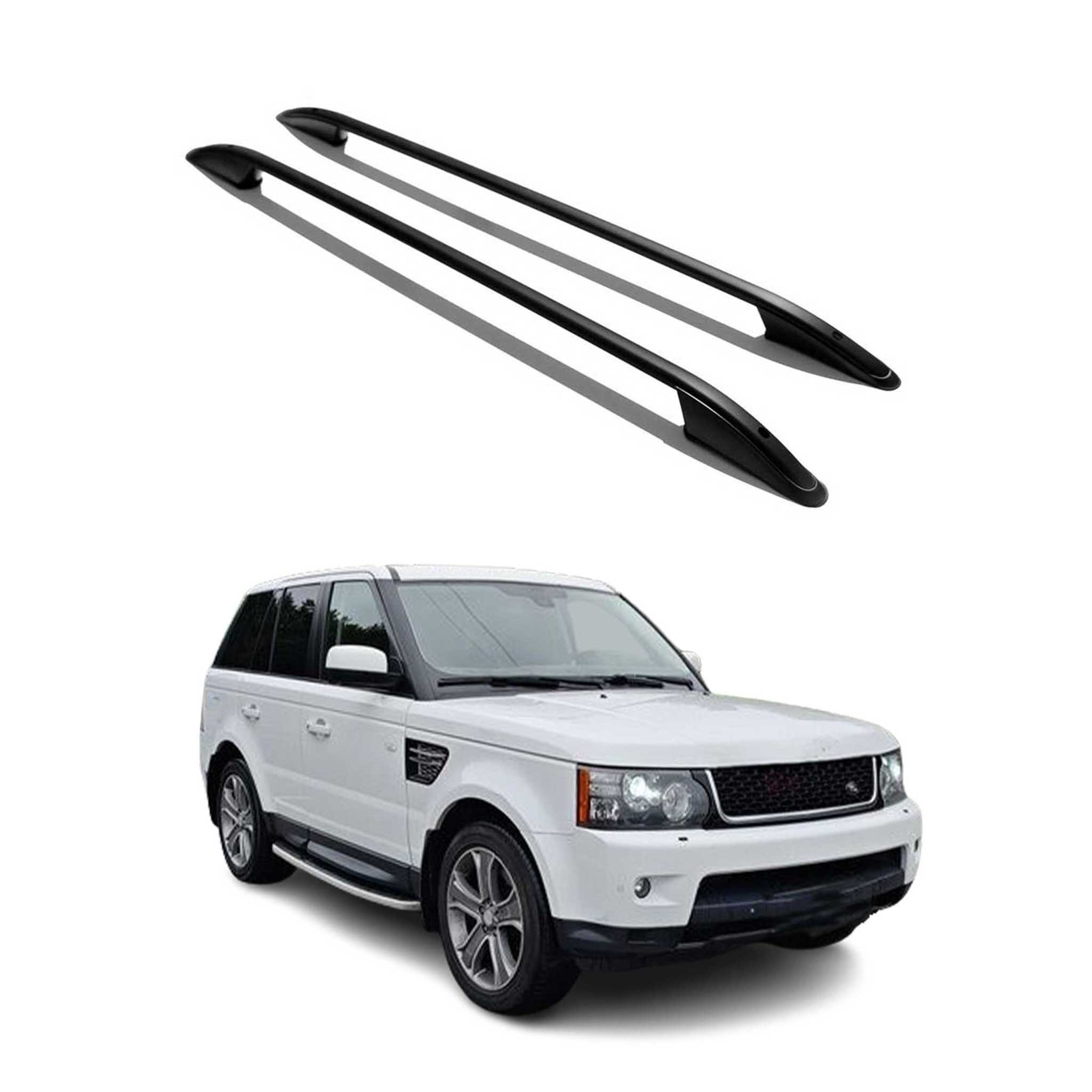 2006-2009 Land Rover Range Rover Sport Roof Rack Rails Side Rails Black