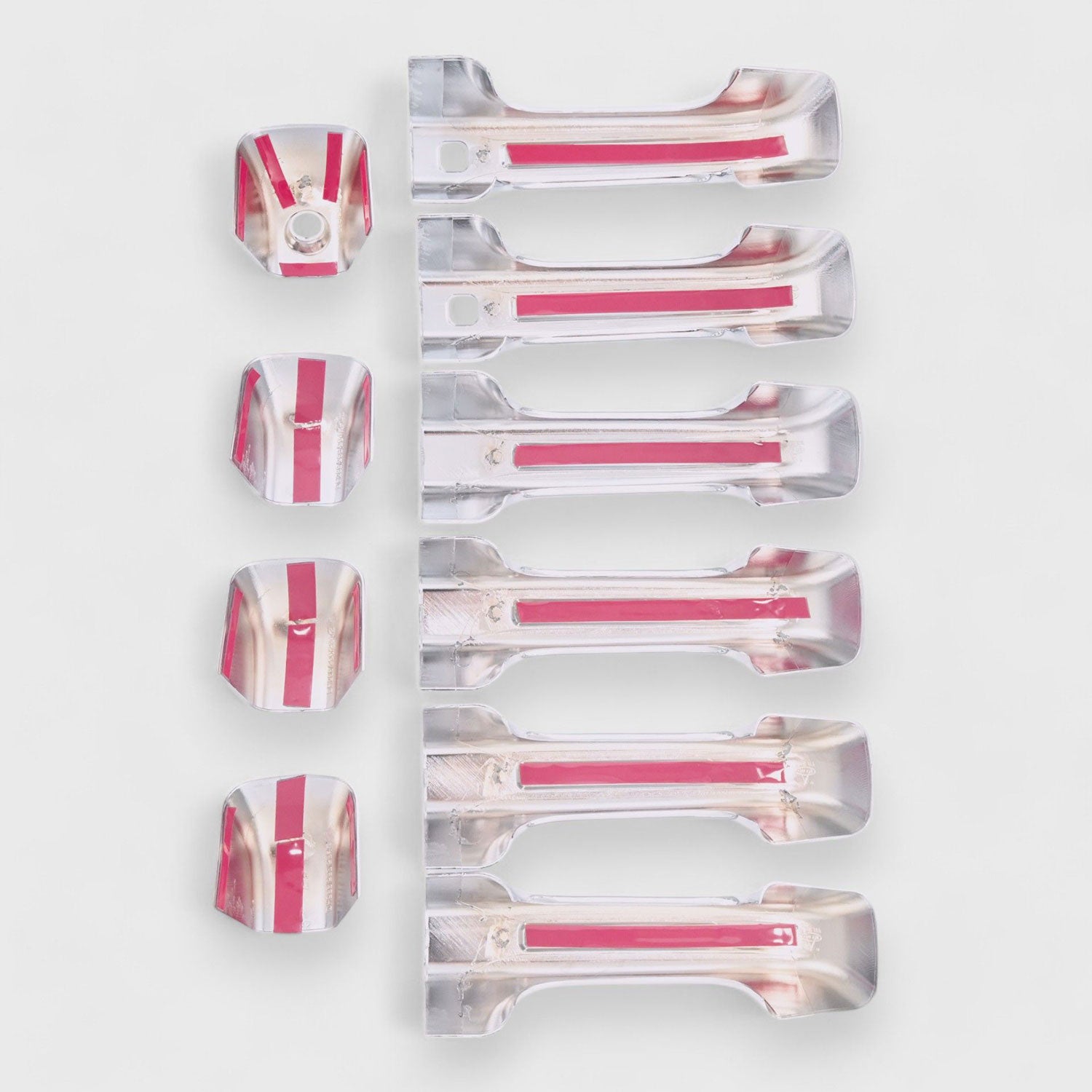 2019-2023 RAM RAM 2500/3500 Door Handle Cover Chrome 10Pcs ABS Plastic