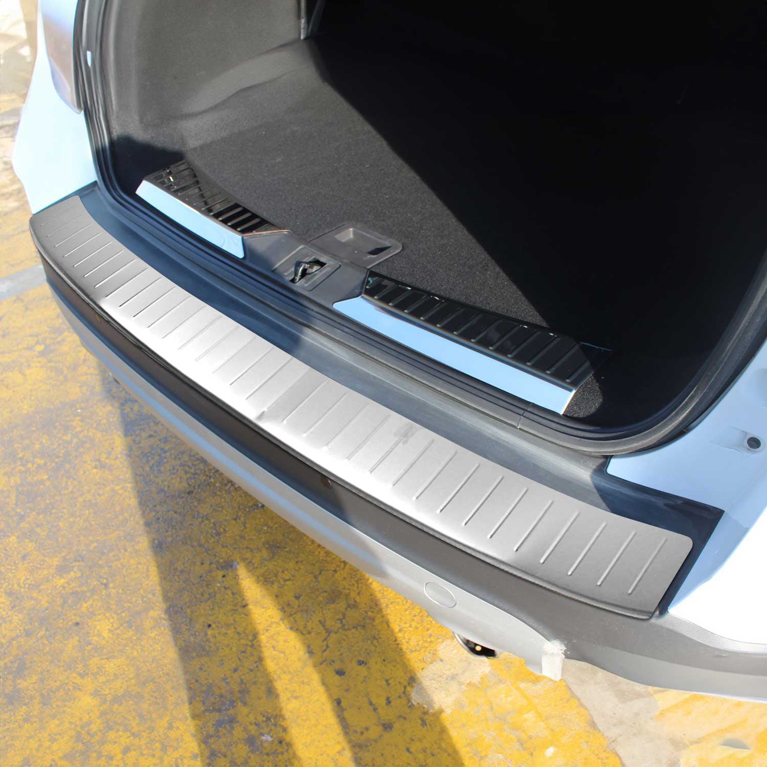 2013-2019 Ford Escape Rear Bumper Guard Stainless Steel Brushed