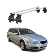 2008-2016 Volvo V70 Roof Rack Cross Bars Silver