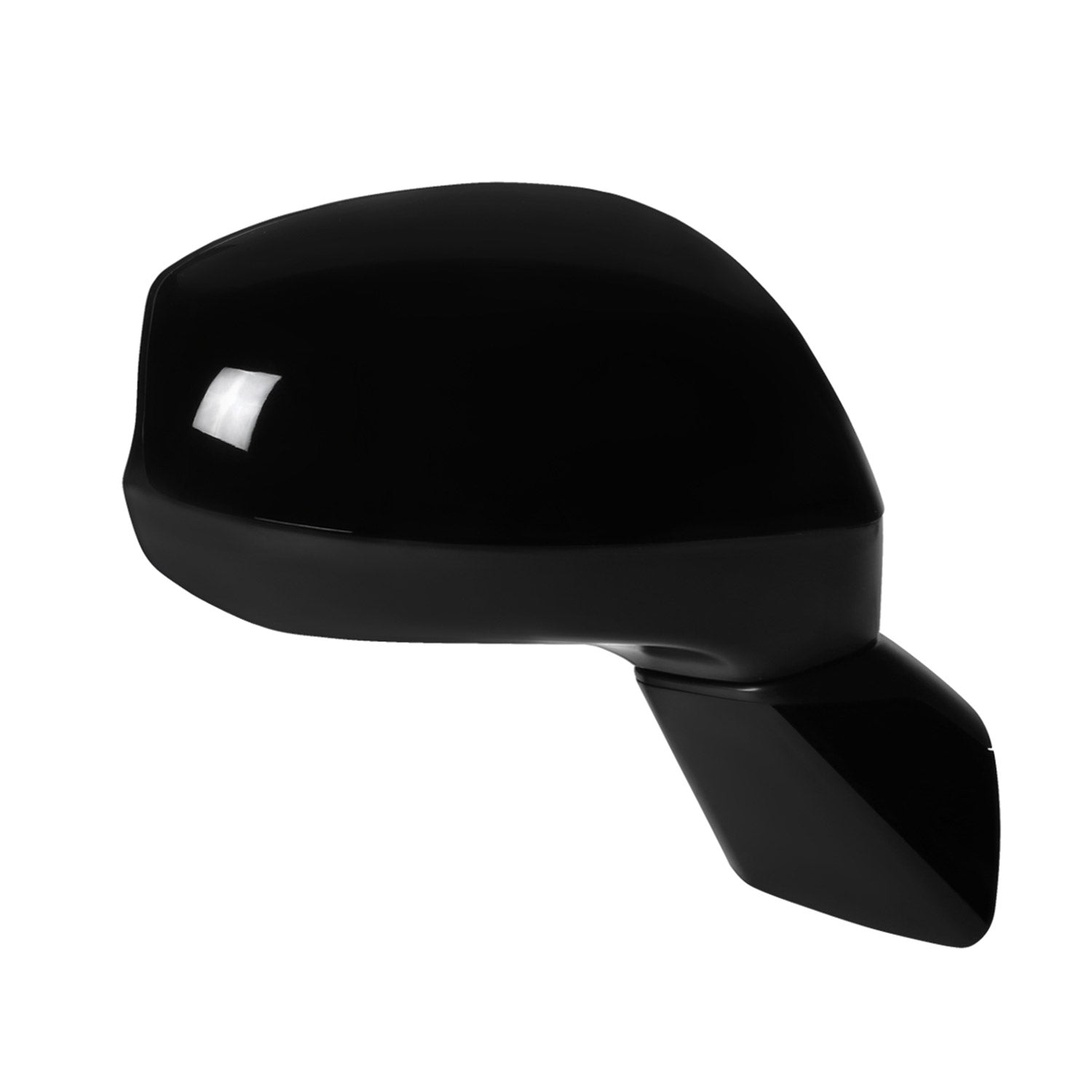 2012-2015 Honda Civic Glossy Black 3Pin Adjustable Side Mirror Passenger Side