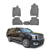 2015-2020 GMC Yukon Floor Mats Liners Full Set All Weather Gray