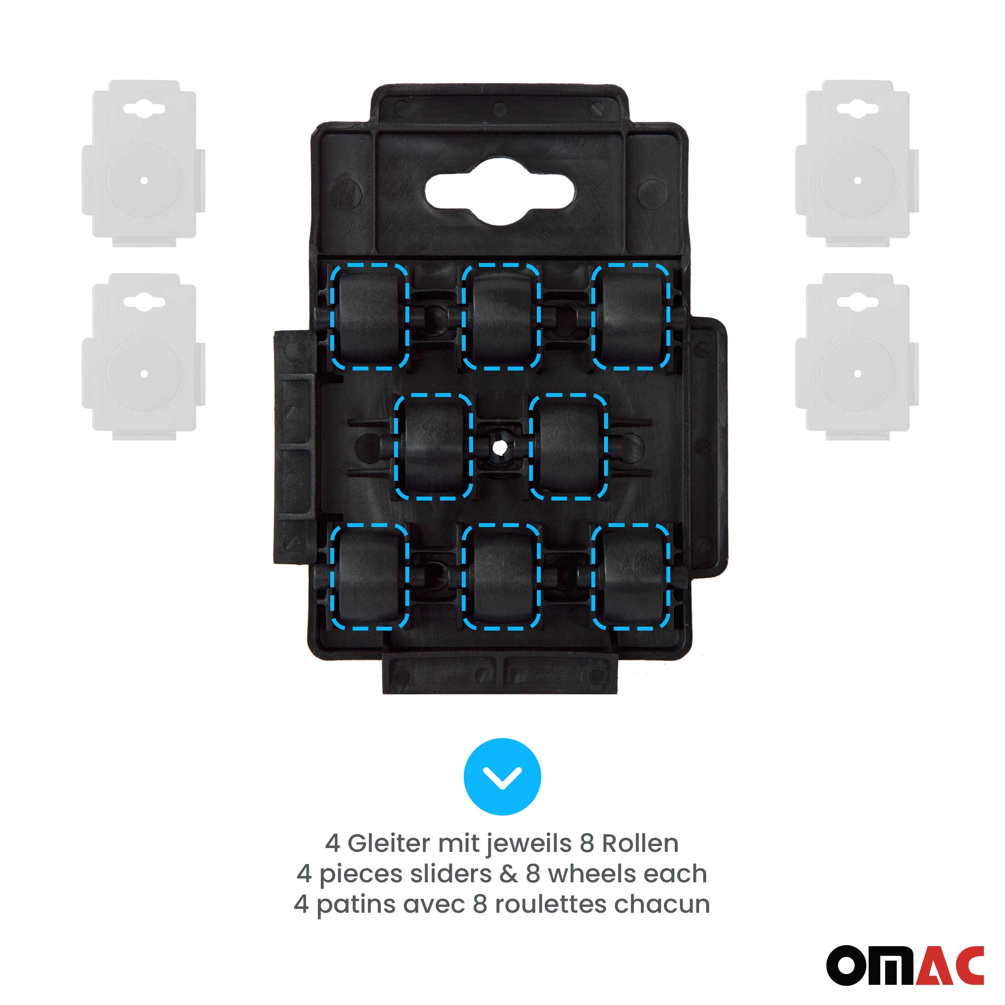 Furniture Transport Dolly 330lbs Furniture Dolly Transport Chassis Step Plate