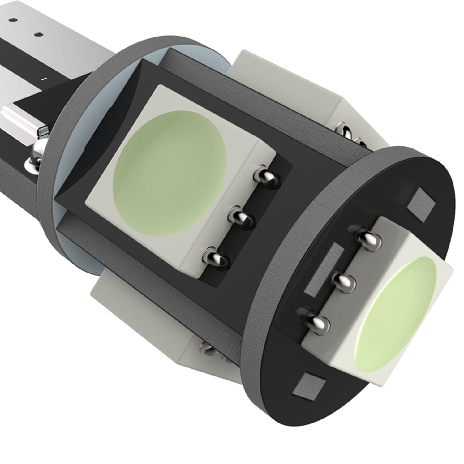 T10 5 SMD LED Bulb w/ Integrated Canbus - 2PC White