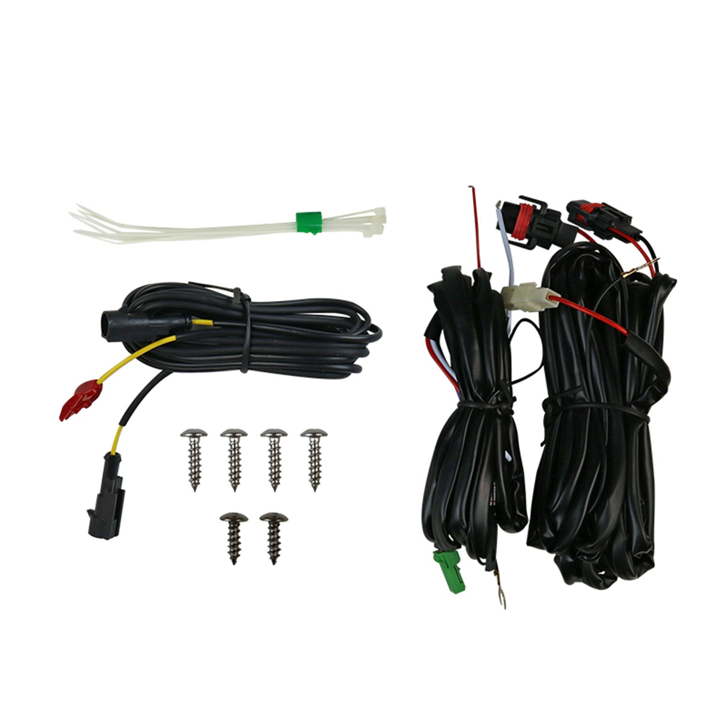 2014-2018 Toyota Tundra SMD LED Projector Fog Lights Kit Chrome/Clear Lens