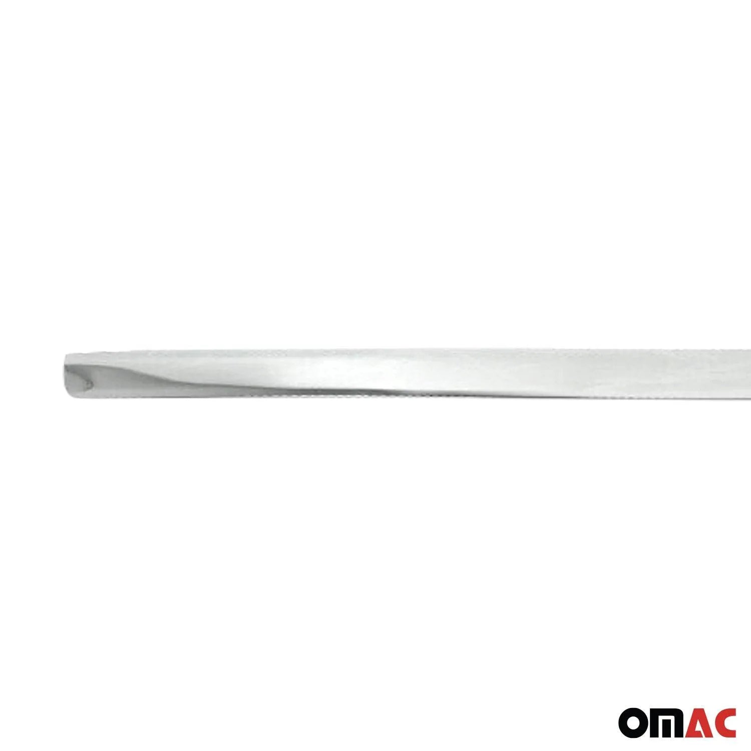 Rear Trunk Molding Trim for BMW 3 Series E36 1992-1999 Stainless Steel Silver - OMAC USA