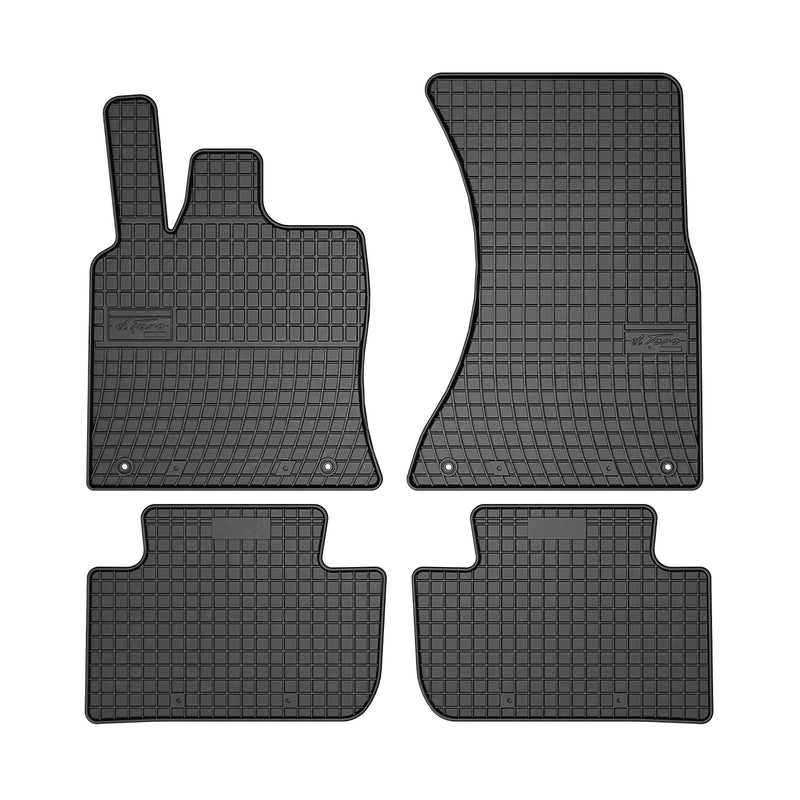 2015-2025 Porsche Macan Floor Mats Liners Full Set All Weather Rubber Black