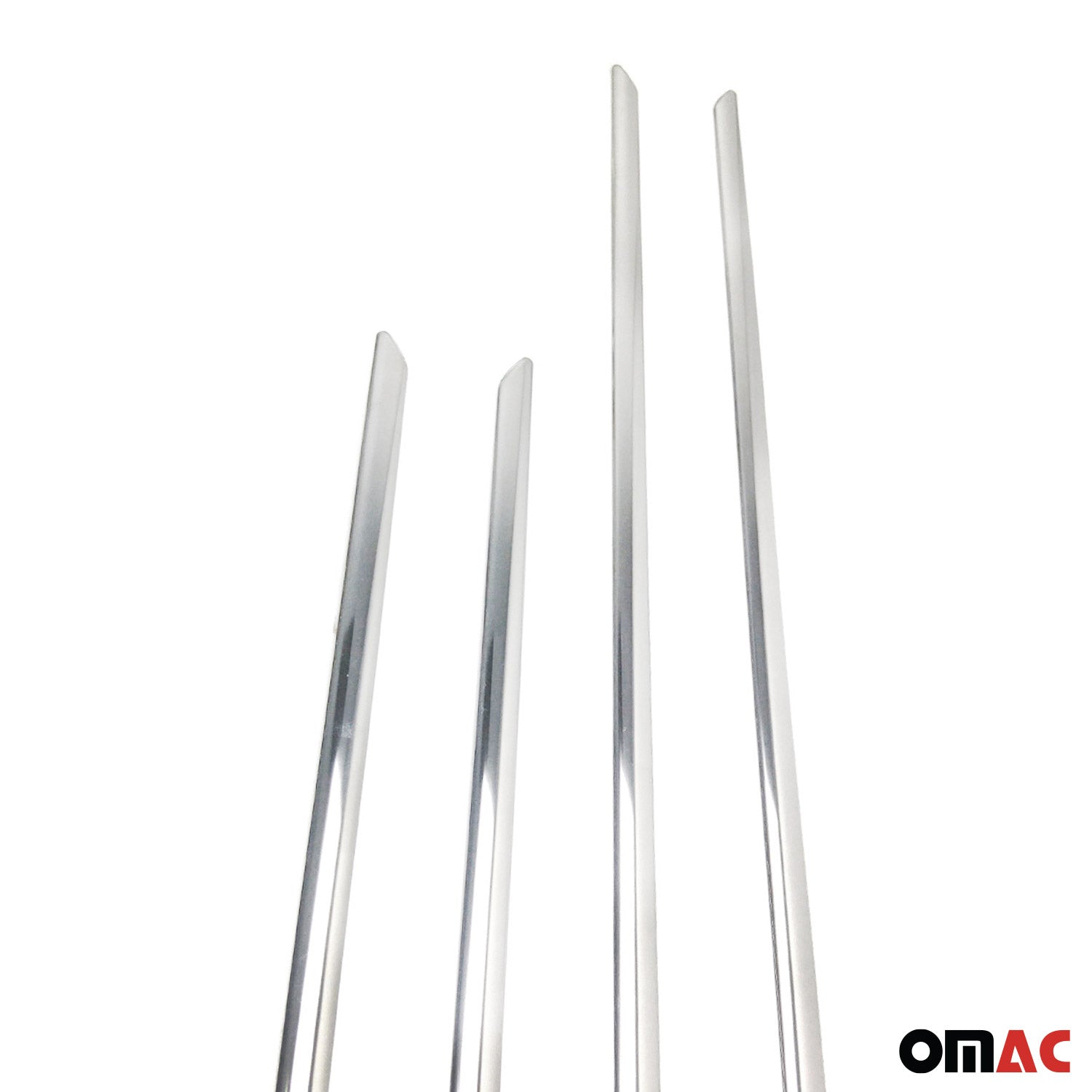 2014-2018 Subaru Forester Side Door Molding Trim Stainless Steel Silver 4x