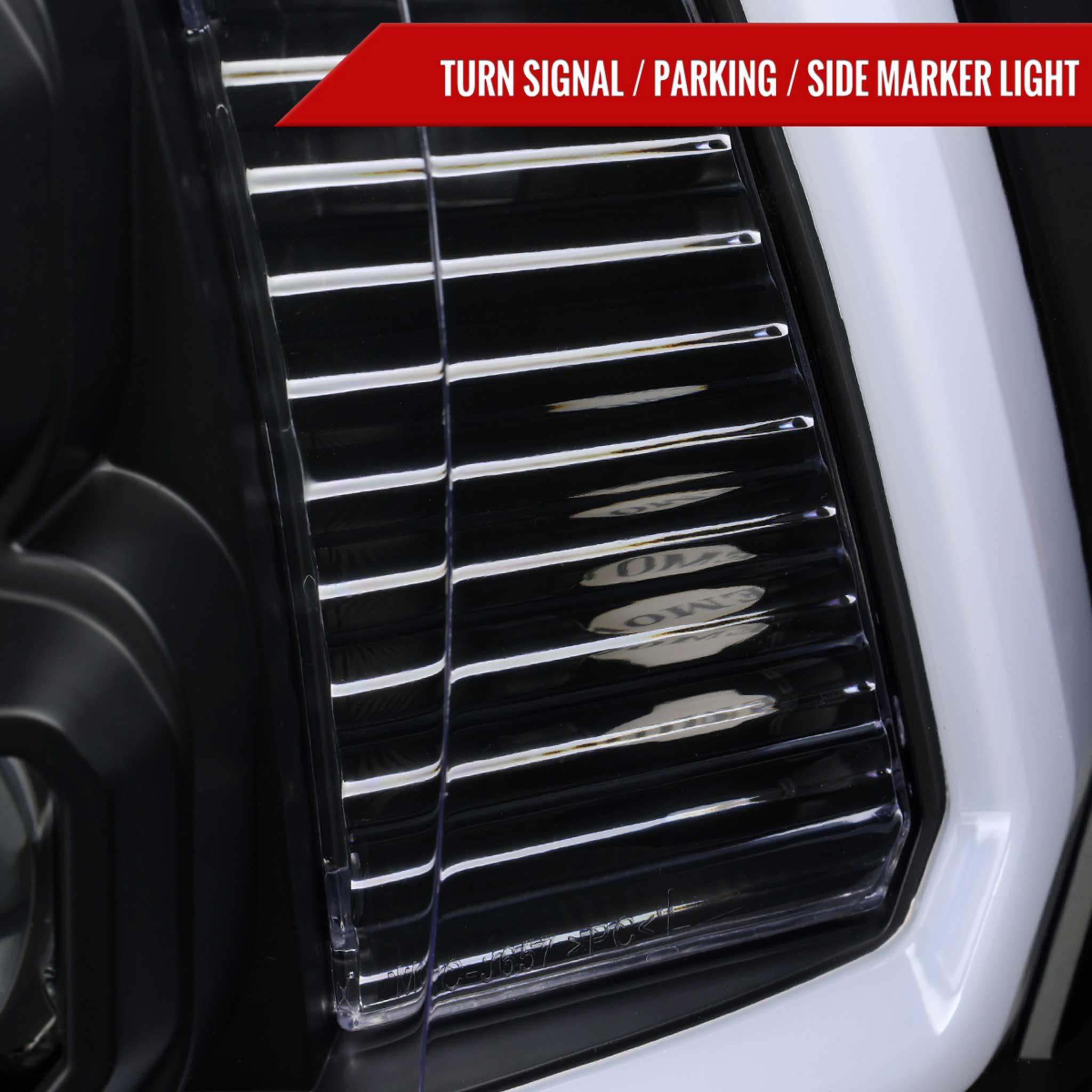 For Dodge RAM 1500 2009-18 / RAM Classic 2019 / 2500 3500 2010-18 LED Bar Turn Signal Projector Headlights Matte Black Housing Clear Lens