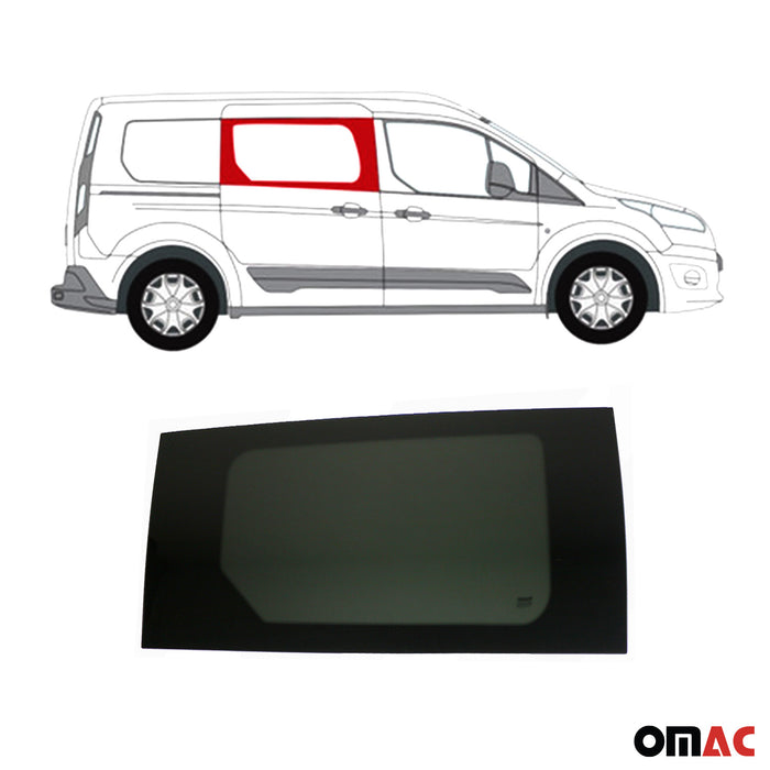 Window Glass For Ford Transit Connect 2014-2024 Front Right Side L2 Black