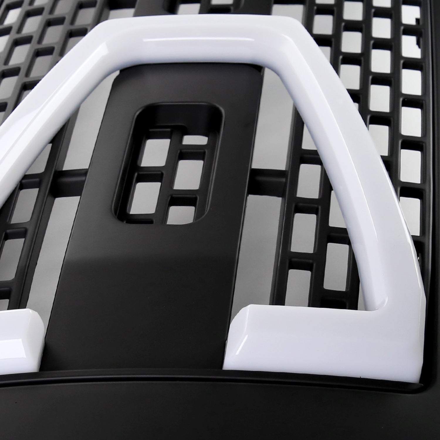 2009-2014 Ford F-150 Black Raptor Style Mesh Grille with LED Light Bar