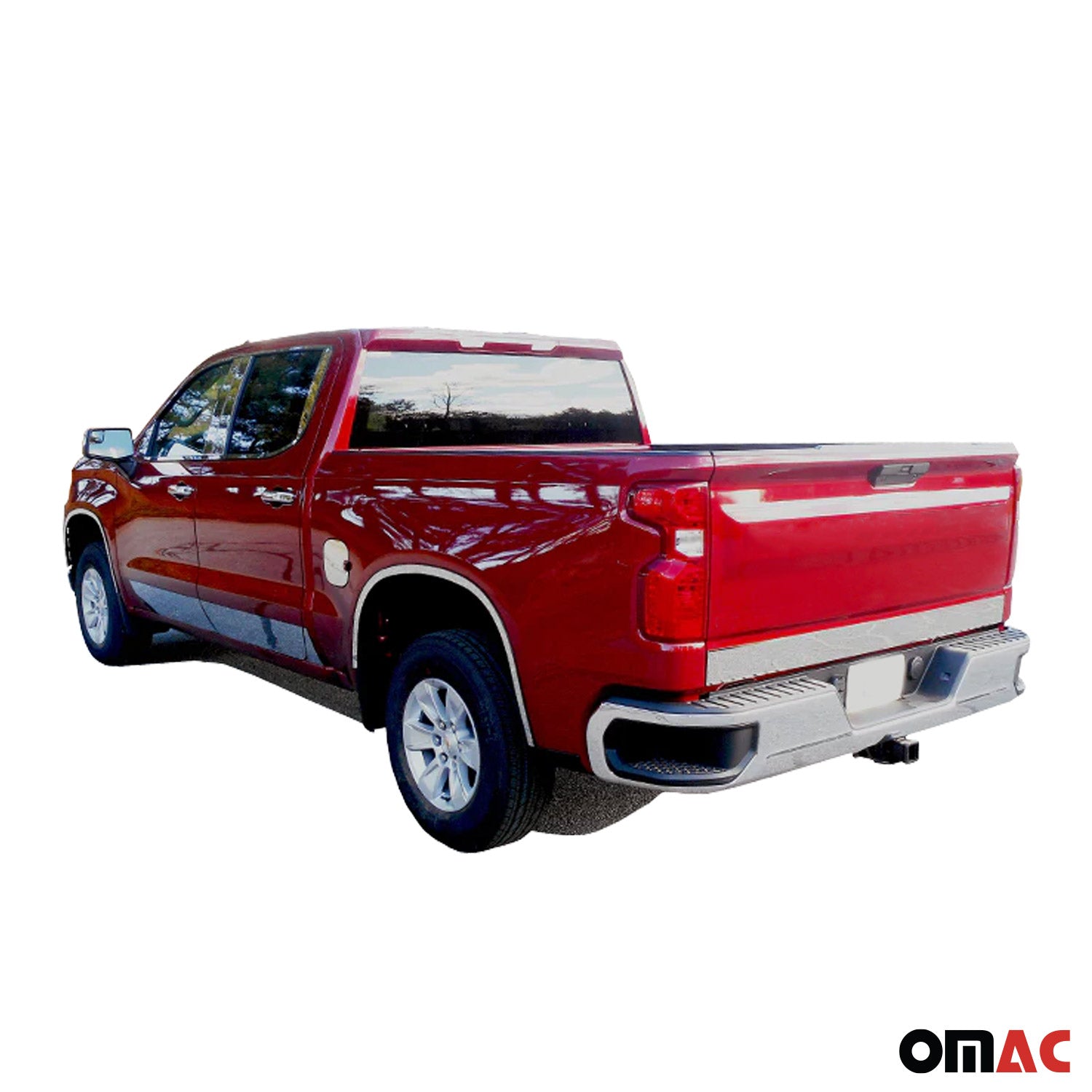 2019-2025 Chevrolet Silverado Stainless Gas Cap Door Trim 1 Pc GC59170 QAA